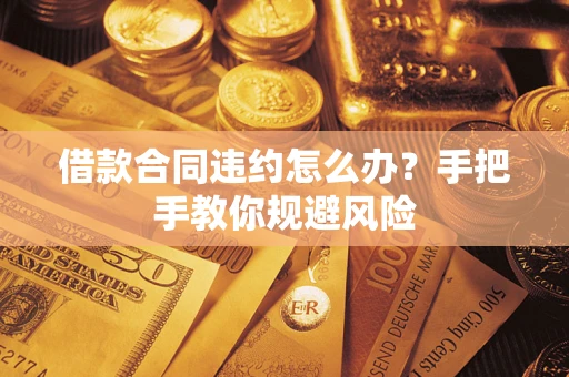 武汉借款合同违约怎么办？手把手教你规避风险