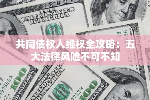 武汉共同债权人维权全攻略：五大法律风险不可不知
