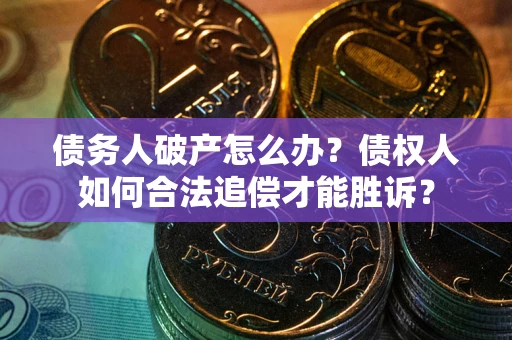 武汉债务人破产怎么办？债权人如何合法追偿才能胜诉？