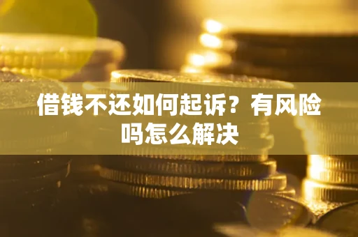 武汉借钱不还如何起诉？有风险吗怎么解决
