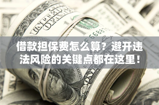 武汉借款担保费怎么算？避开违法风险的关键点都在这里！