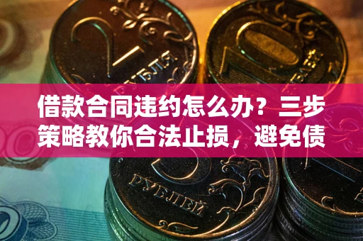 武汉借款合同违约怎么办？三步策略教你合法止损，避免债务危机升级