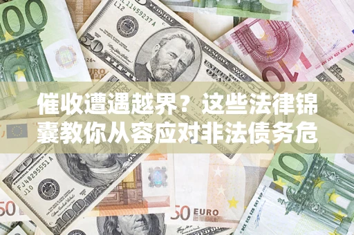 武汉催收遭遇越界？这些法律锦囊教你从容应对非法债务危机