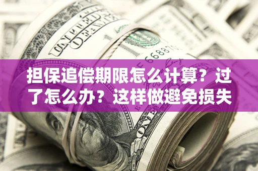 武汉担保追偿期限怎么计算？过了怎么办？这样做避免损失！